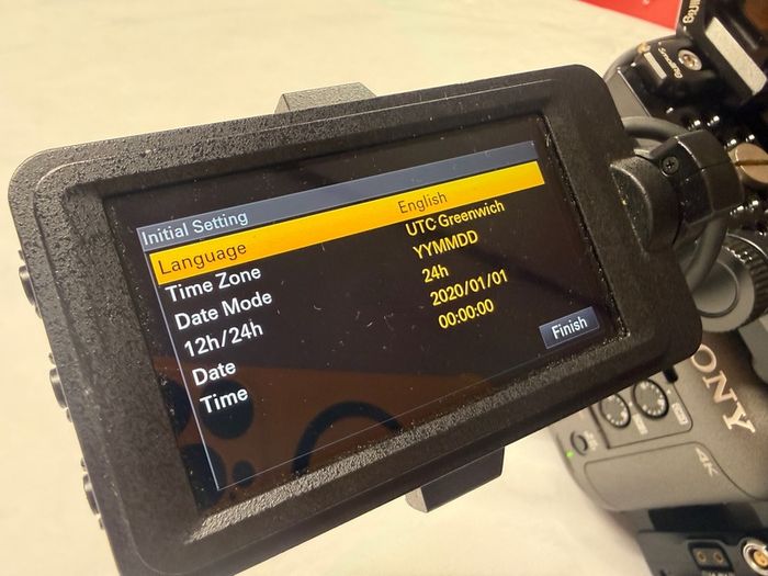 Sony FX6 with TILTA camera cage