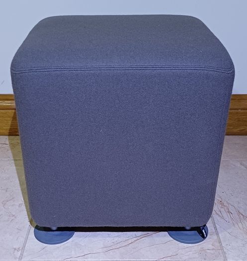 Steelcase Light Grey Pouf