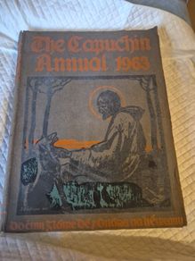 Vintage 1963 The Capuchin Annual