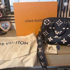 Louis Vuitton Speedy 25 Bandouliere Bicolour Monogram Empreinte (NFID) GH