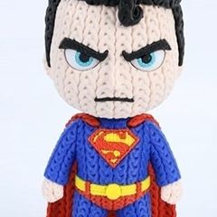 Superman Crochet-Style Collectible Figure Decoration