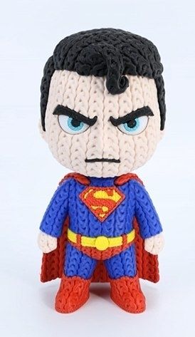 Superman Crochet-Style Collectible Figure Decoration