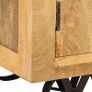 Highboard Solid Mango Wood 95x45x185 cm Image 9