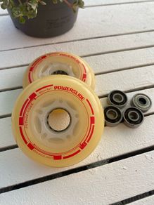 Powerslide Fothon Race 80mm 82A Wheels + Bearings