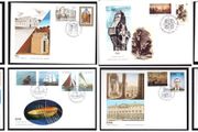 Collection 1982 Ireland Commemorative Stamps Post and Telegraph (P&amp;T) First Day Cover (FDC). Collection of 8 covers.