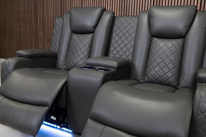 2 Seater Ashbyrne Electric Leather Recliner Sofa