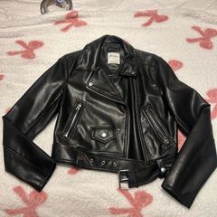 Bershka Leather Biker Jacket
