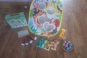 4-in-1 Bean Bag Ring Tossing Game Set