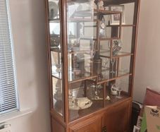 Solid Rosewood Display Cabinet - 20% off