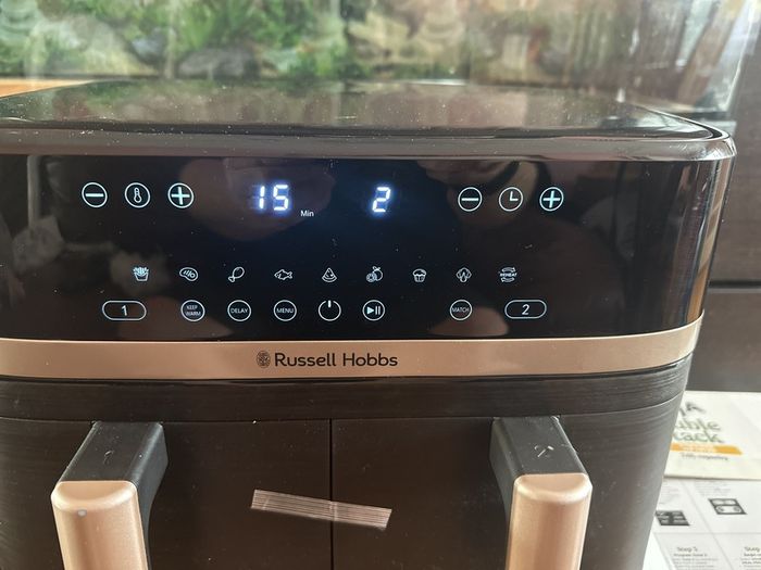 Russell Hobbs Satisfry 9L Dual Basket Air Fryer - Black