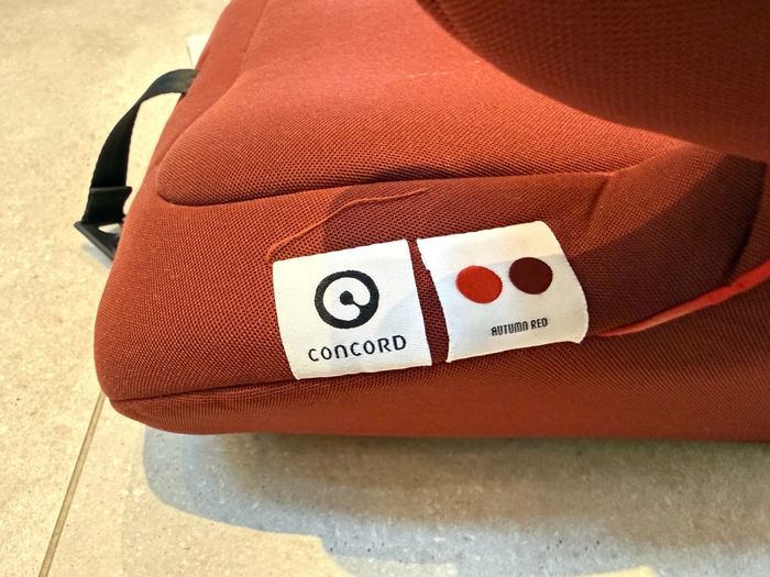 Concord Variable Height Booster Seat - Autumn Red