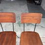 Antique Walnut Chairs x 2 Image 3