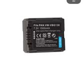 VW-VBG130 Replacement Battery for Panasonic Camcorders - 7.2V 1500mAh Li-ion