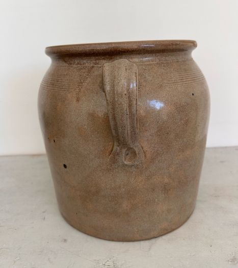 Vintage French Stoneware Pot
