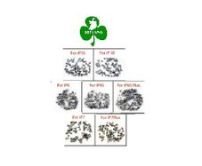 For Apple iPhone 5S / SE/ 6/ 6S/ 6S PLUS/ 7/ 7 PLUS Screws Set Repair Replacement Fix Full Complete New