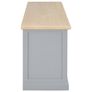 TV Cabinet Grey 120x30x40 cm Wood Image 5