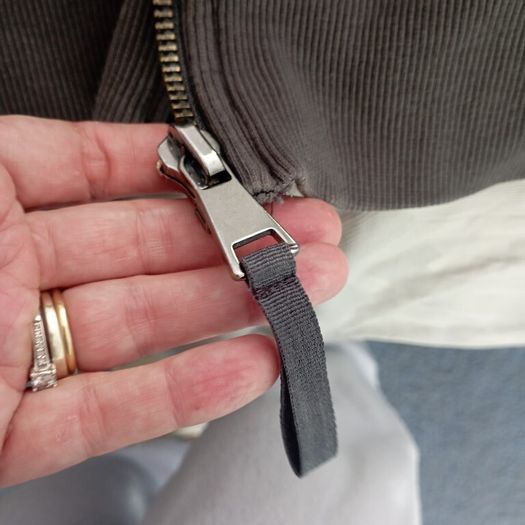 River Island Grey Zip Hoodie