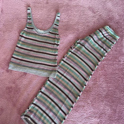 zara two piece coord