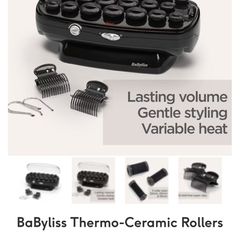 BaByliss ceramic rollers NEVER USED
