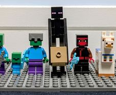 Lego Minecraft characters
