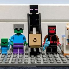 Lego Minecraft characters
