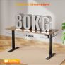 140 x 60 cm Standing Desk, Electric Height Adjusta Image 9