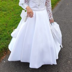 White Communion Dress