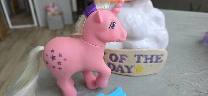 Twilight and Brush Unicorn Original Ponies MLP G1 My Little Pony 1983
