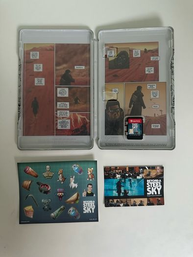 Nintendo Switch Beyond a Steel Sky Steelbook Edition