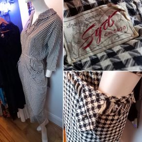 1950s Syd of Chicago Vintage Dress