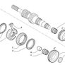 Inner Sliding Hub (Fiat  Alfa Romeo) Image 2