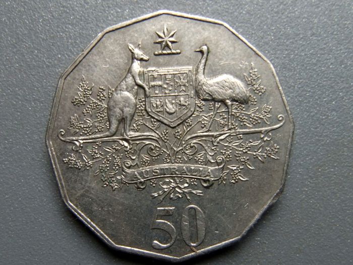 2001 Australia 50c
