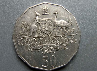 2001 Australia 50c