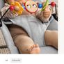 Baby Bjorn Bouncer with Toy Bar and Spare Cover Image 4