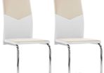 Dining Chairs with Armrests 2 pcs Light Grey Fabric