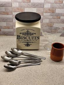Kitchen Bundle Biscuit Jar Spoons Ice cream Bowl Mug