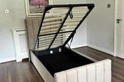 Ottoman Gaslift Storage  Bed And Mattress