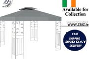 Gazebo 3 x 3m Canopy Replacement Cover,2-Tier Roof Top Covers