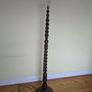 Solid Mahogany Floor Lamp Image 2