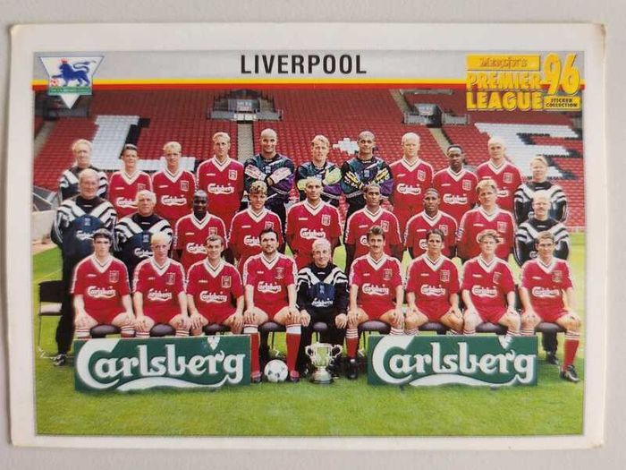 '96 Premier League - Merlin stickers
