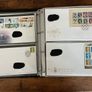 Collection of  87 UK First Day Cover stamps 2003 to 2006 in album Image 5