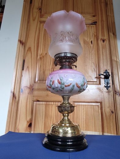 Antique oil lamps in very good condition. 305 each