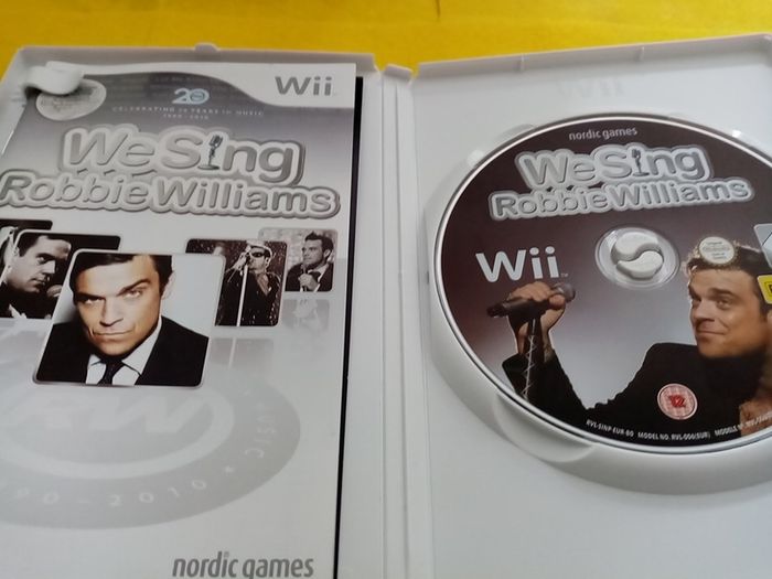 We Sing Robbie Williams Nintendo Wii Games Original