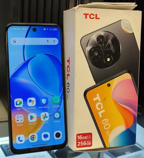 TCL 60 5G, 256GB/ 16GB RAM, Display NXTVISION 6.8" 120Hz HD+, Dual Sim Unlocked Smartphone