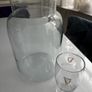 Large Handmade Glass Vase Apothecary Style Image 6