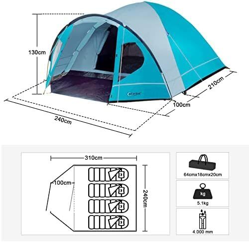 4 Man Tent