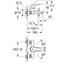 Grohe BauEdge Bath Mixer Tap Image 6