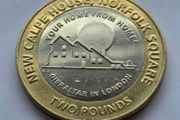 Gibraltar 2 Pound New Calpe House Commemorative Coin