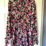 elegant floral backless playsuit in size 10 Image 5