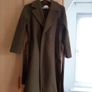 Stradivarius Khaki Soft-Touch Trench Coat Size XS Image 2